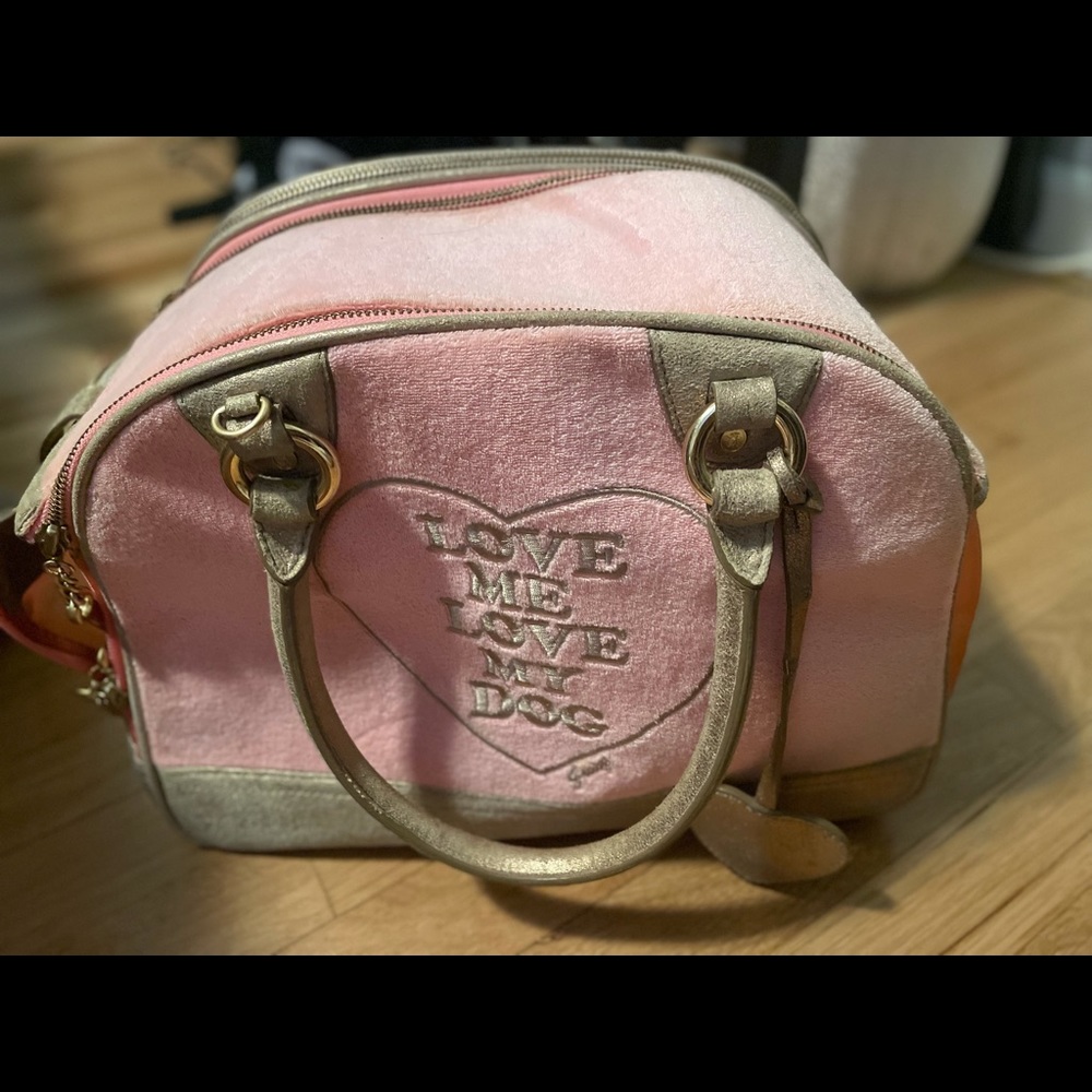 Juicy couture dog bag